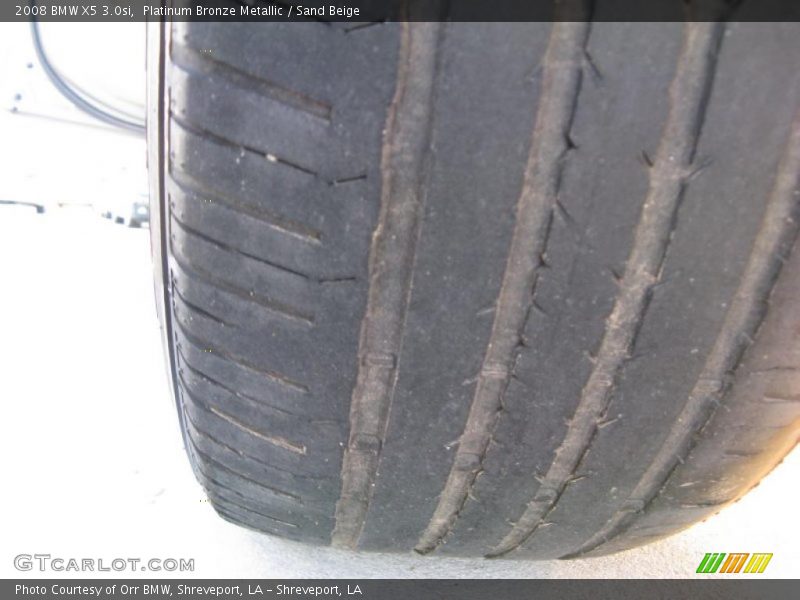 Platinum Bronze Metallic / Sand Beige 2008 BMW X5 3.0si