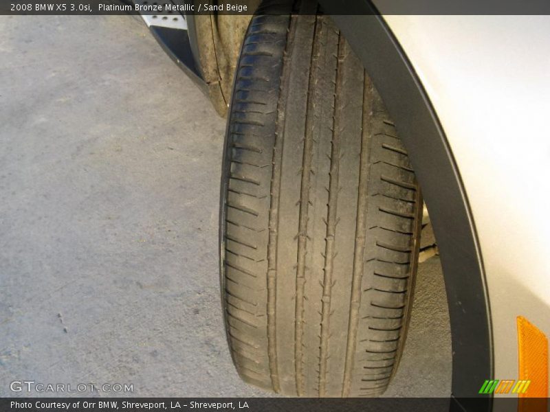 Platinum Bronze Metallic / Sand Beige 2008 BMW X5 3.0si
