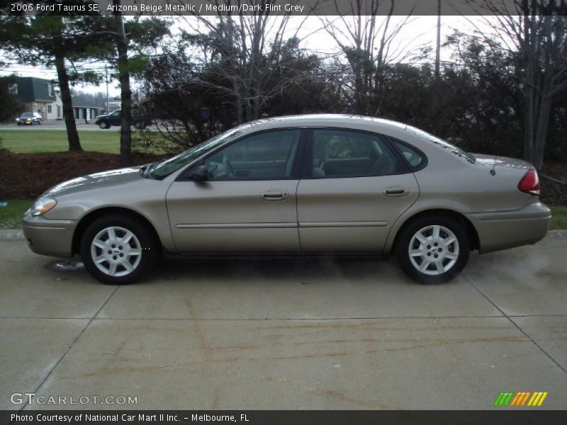 Arizona Beige Metallic / Medium/Dark Flint Grey 2006 Ford Taurus SE