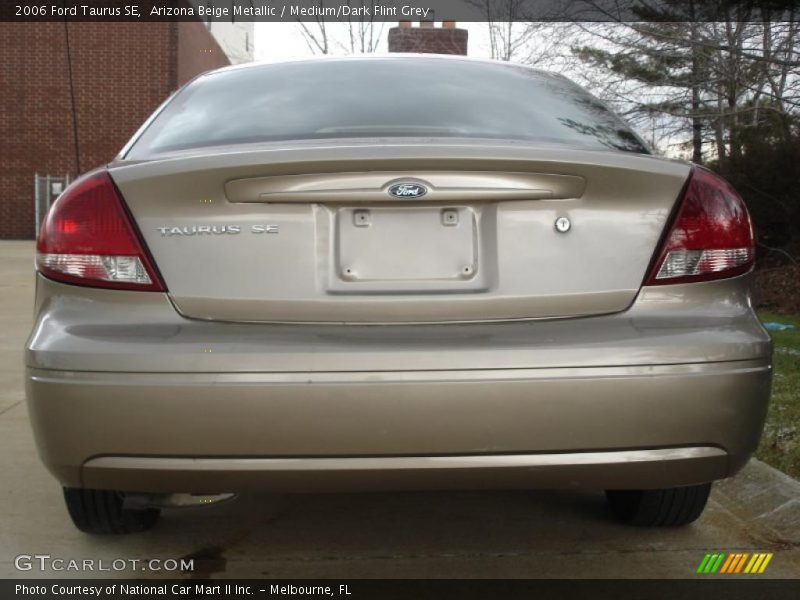 Arizona Beige Metallic / Medium/Dark Flint Grey 2006 Ford Taurus SE