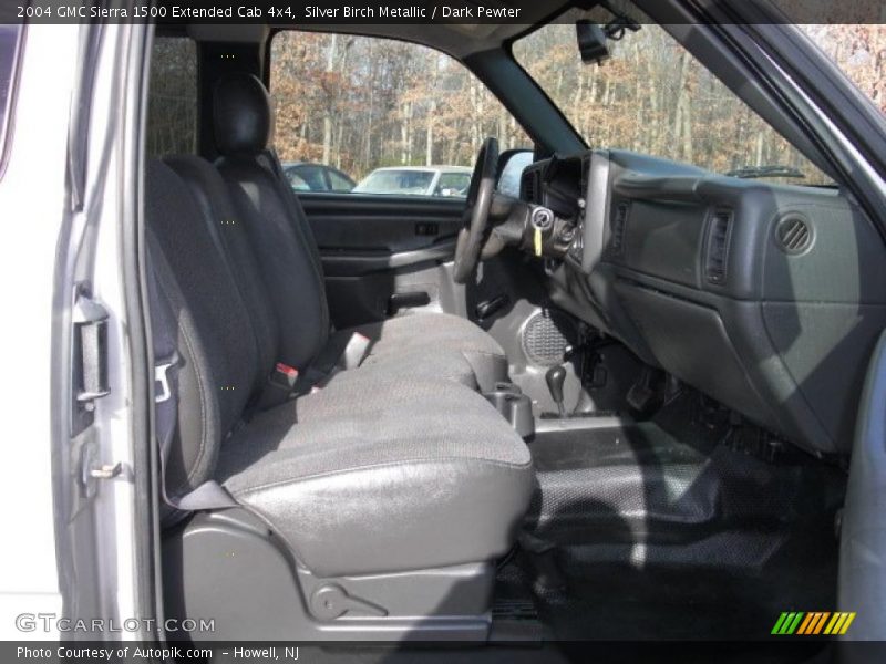 Silver Birch Metallic / Dark Pewter 2004 GMC Sierra 1500 Extended Cab 4x4