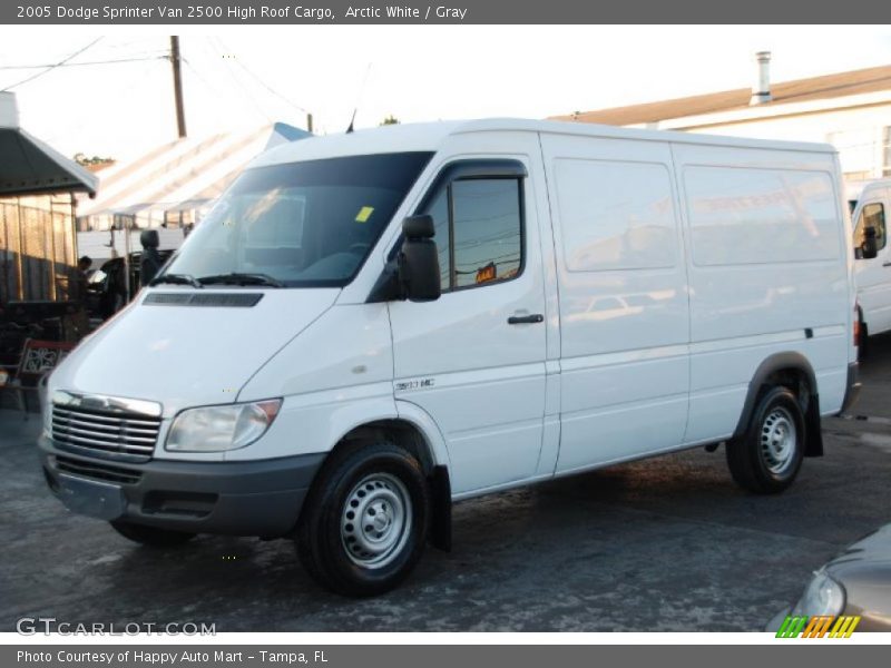 Front 3/4 View of 2005 Sprinter Van 2500 High Roof Cargo