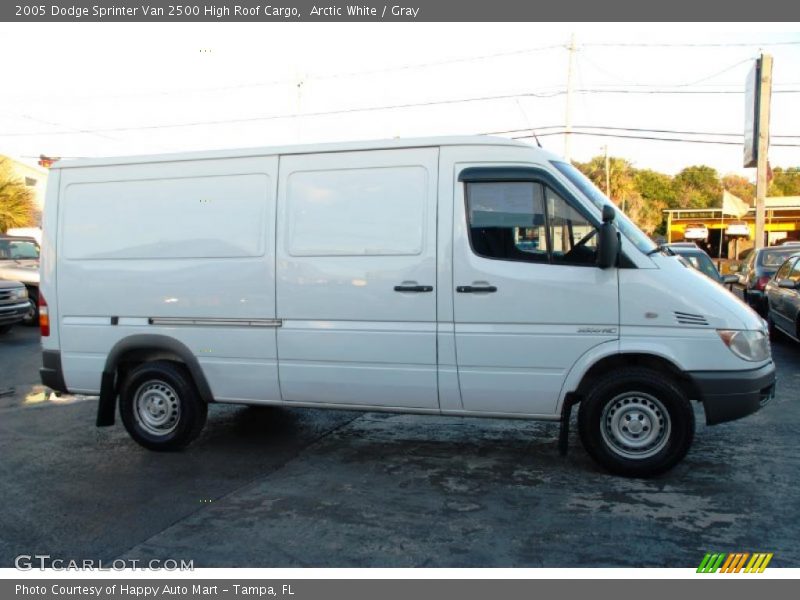 Arctic White / Gray 2005 Dodge Sprinter Van 2500 High Roof Cargo