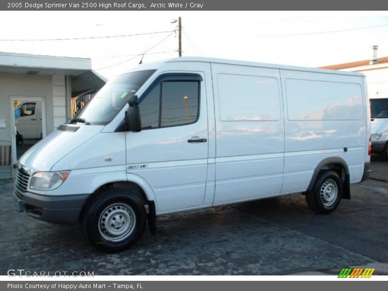Arctic White / Gray 2005 Dodge Sprinter Van 2500 High Roof Cargo