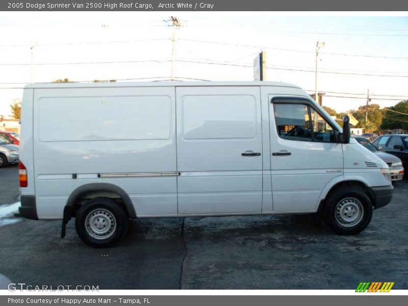 Arctic White / Gray 2005 Dodge Sprinter Van 2500 High Roof Cargo