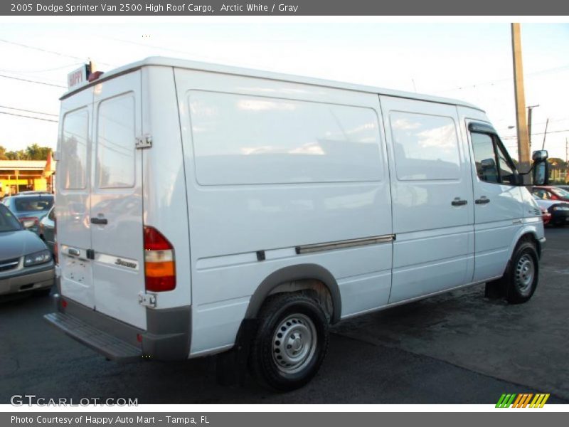 Arctic White / Gray 2005 Dodge Sprinter Van 2500 High Roof Cargo