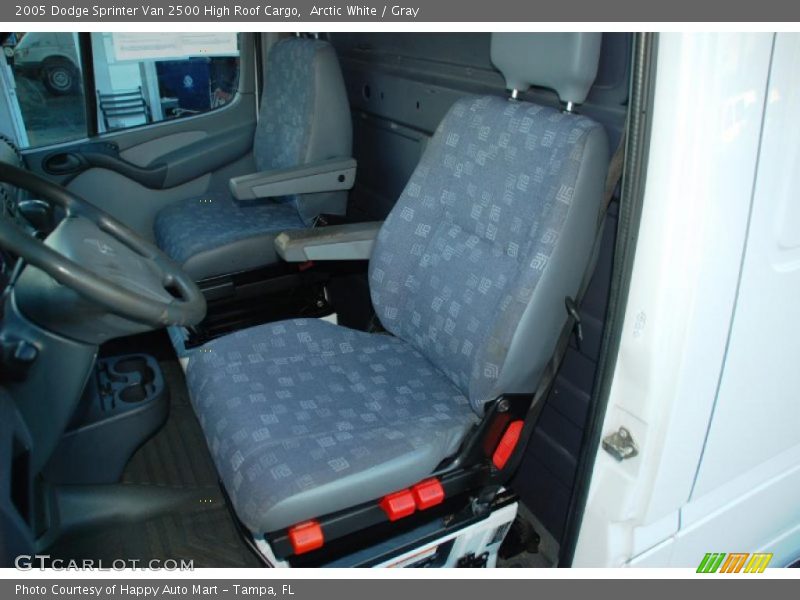 Arctic White / Gray 2005 Dodge Sprinter Van 2500 High Roof Cargo