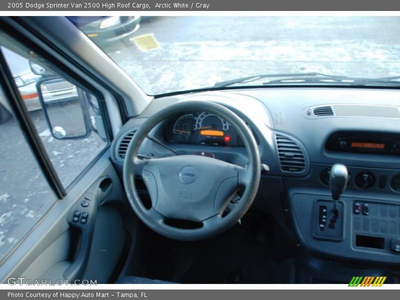 Arctic White / Gray 2005 Dodge Sprinter Van 2500 High Roof Cargo