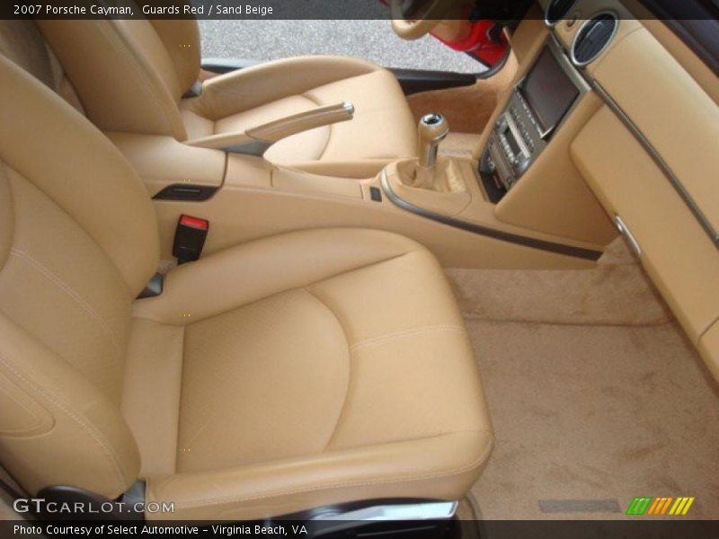  2007 Cayman  Sand Beige Interior