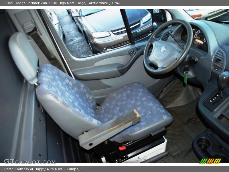 Arctic White / Gray 2005 Dodge Sprinter Van 2500 High Roof Cargo
