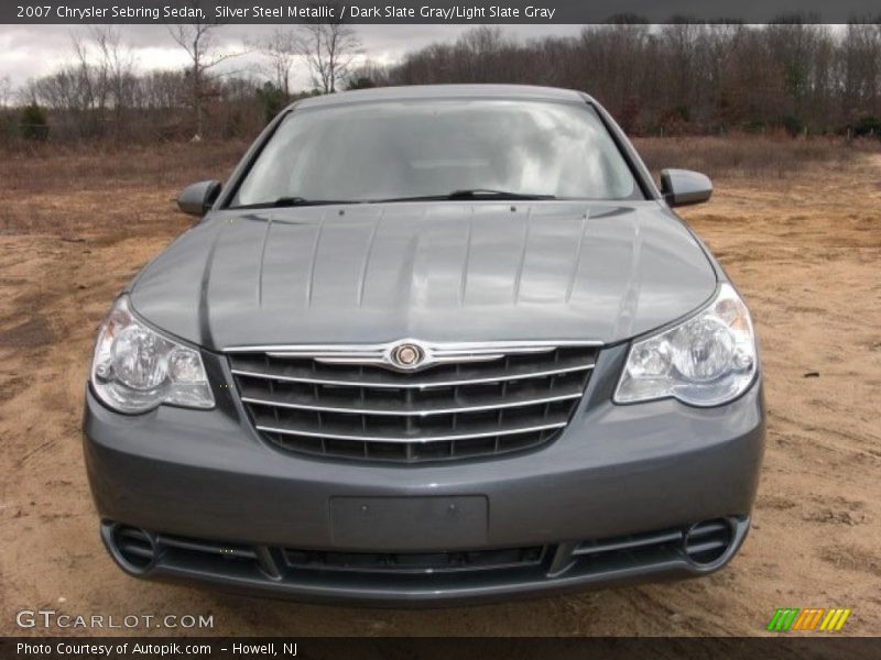 Silver Steel Metallic / Dark Slate Gray/Light Slate Gray 2007 Chrysler Sebring Sedan