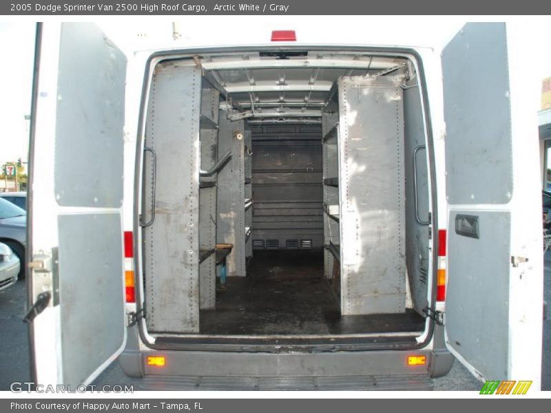 Arctic White / Gray 2005 Dodge Sprinter Van 2500 High Roof Cargo