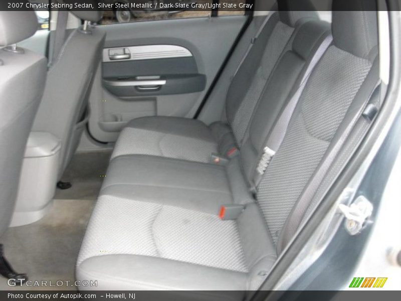 Silver Steel Metallic / Dark Slate Gray/Light Slate Gray 2007 Chrysler Sebring Sedan