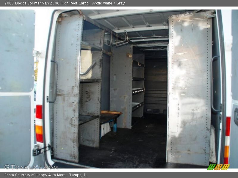 Arctic White / Gray 2005 Dodge Sprinter Van 2500 High Roof Cargo