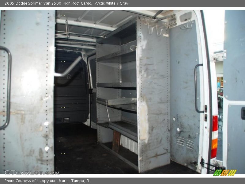 Arctic White / Gray 2005 Dodge Sprinter Van 2500 High Roof Cargo