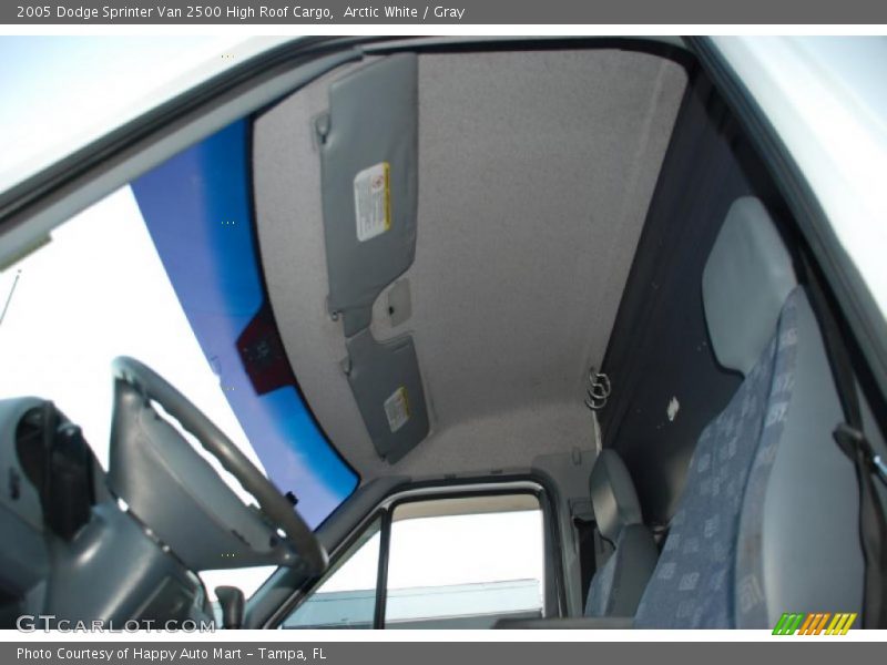 Arctic White / Gray 2005 Dodge Sprinter Van 2500 High Roof Cargo