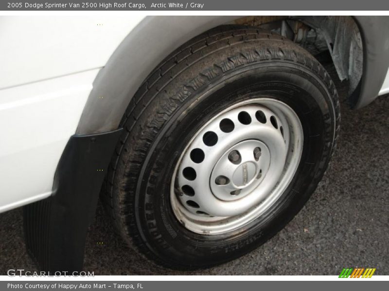 Arctic White / Gray 2005 Dodge Sprinter Van 2500 High Roof Cargo