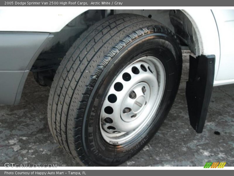 Arctic White / Gray 2005 Dodge Sprinter Van 2500 High Roof Cargo