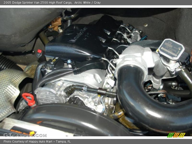  2005 Sprinter Van 2500 High Roof Cargo Engine - 2.7 Liter DOHC 20-Valve Turbo-Diesel 5 Cylinder