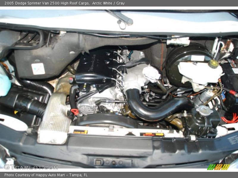  2005 Sprinter Van 2500 High Roof Cargo Engine - 2.7 Liter DOHC 20-Valve Turbo-Diesel 5 Cylinder