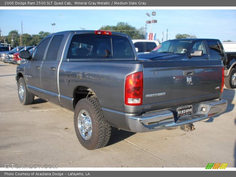 Mineral Gray Metallic / Medium Slate Gray 2006 Dodge Ram 2500 SLT Quad Cab