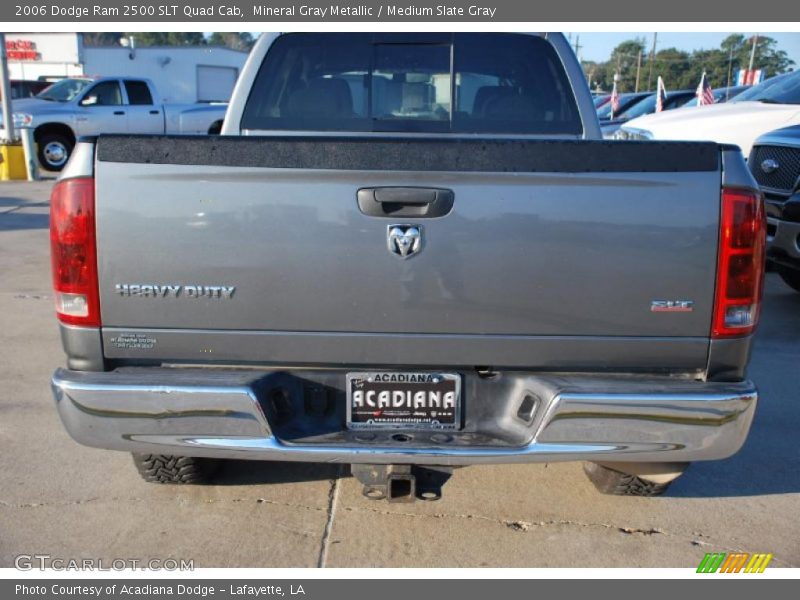 Mineral Gray Metallic / Medium Slate Gray 2006 Dodge Ram 2500 SLT Quad Cab