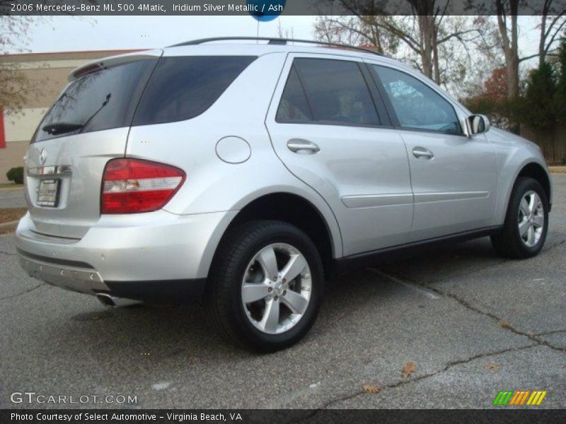 Iridium Silver Metallic / Ash 2006 Mercedes-Benz ML 500 4Matic