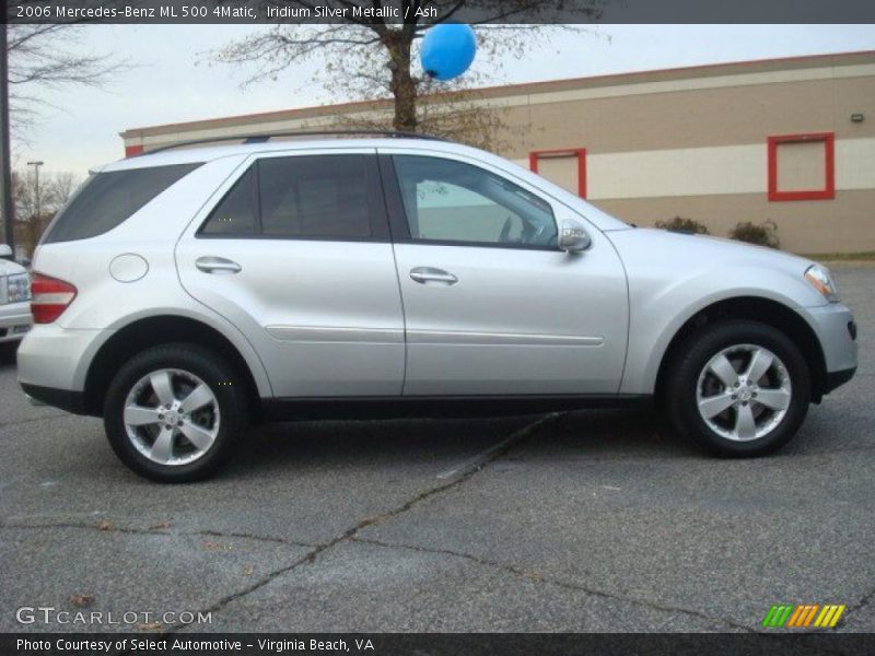 Iridium Silver Metallic / Ash 2006 Mercedes-Benz ML 500 4Matic