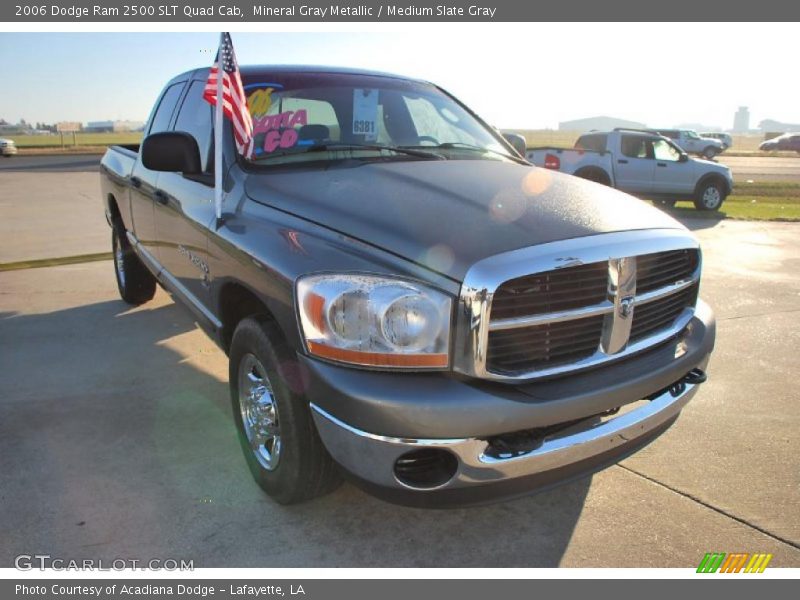 Mineral Gray Metallic / Medium Slate Gray 2006 Dodge Ram 2500 SLT Quad Cab