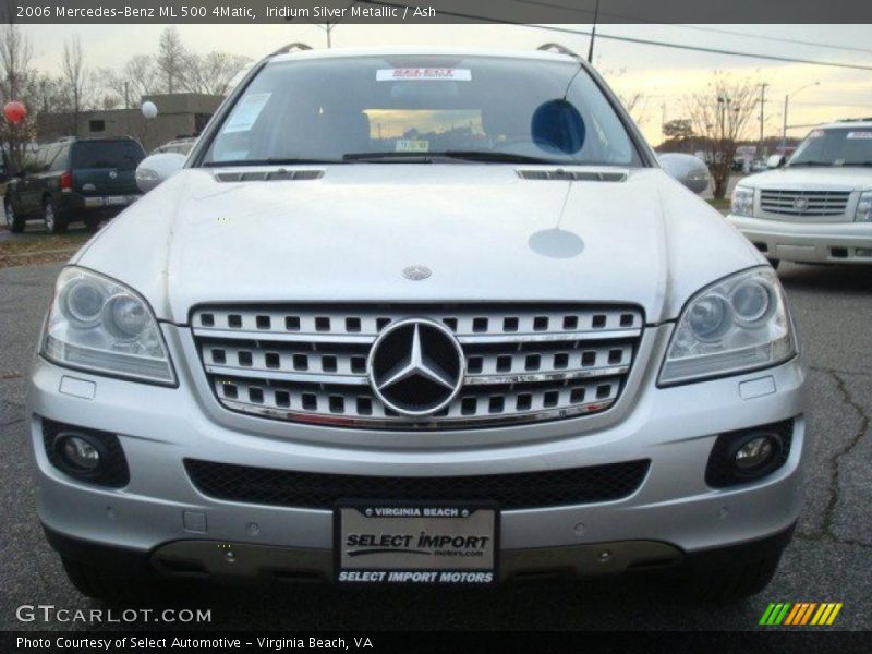 Iridium Silver Metallic / Ash 2006 Mercedes-Benz ML 500 4Matic