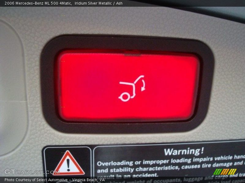 Iridium Silver Metallic / Ash 2006 Mercedes-Benz ML 500 4Matic