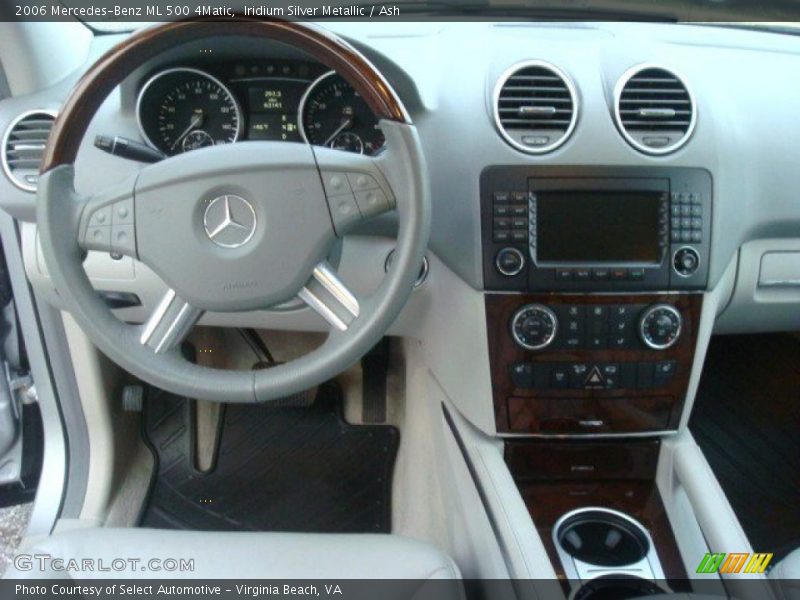 Iridium Silver Metallic / Ash 2006 Mercedes-Benz ML 500 4Matic