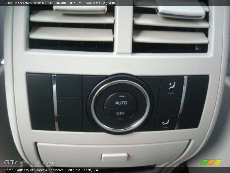 Iridium Silver Metallic / Ash 2006 Mercedes-Benz ML 500 4Matic