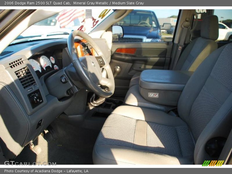 Mineral Gray Metallic / Medium Slate Gray 2006 Dodge Ram 2500 SLT Quad Cab