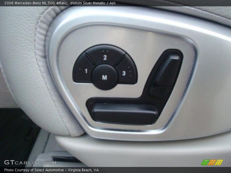 Iridium Silver Metallic / Ash 2006 Mercedes-Benz ML 500 4Matic
