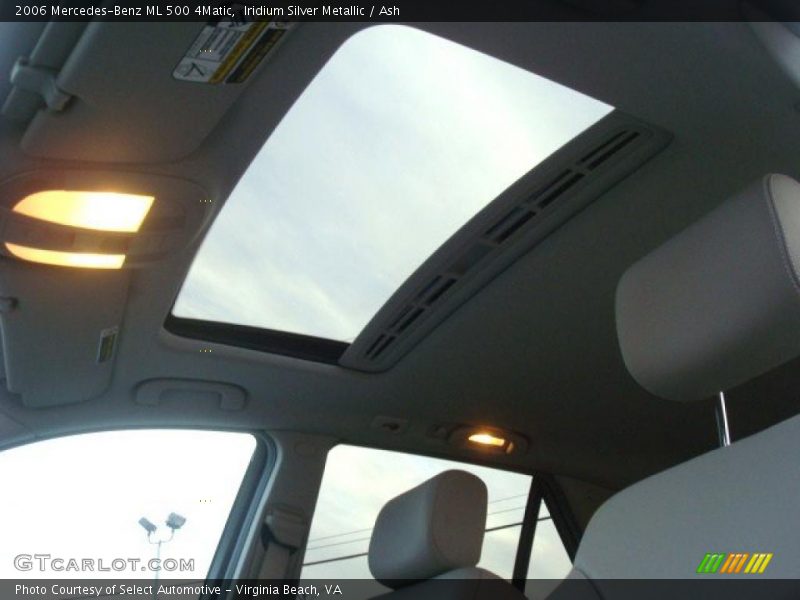 Iridium Silver Metallic / Ash 2006 Mercedes-Benz ML 500 4Matic