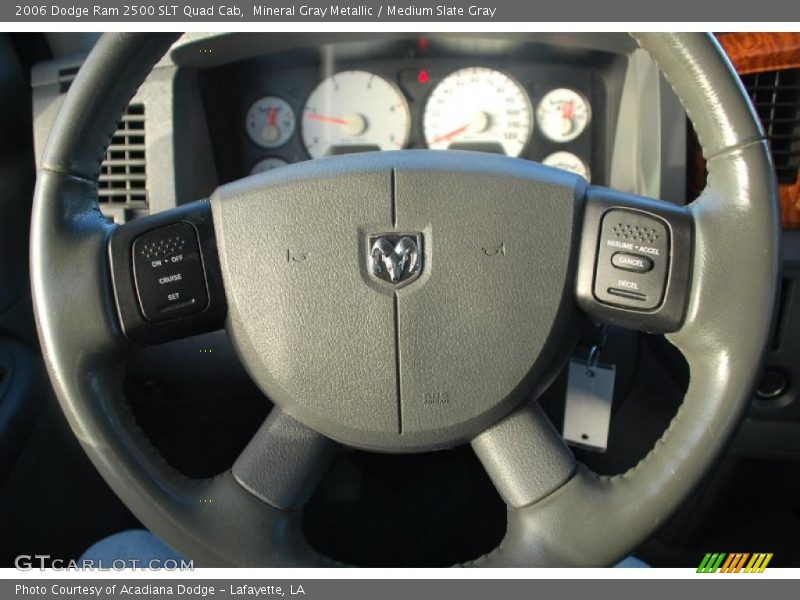 Mineral Gray Metallic / Medium Slate Gray 2006 Dodge Ram 2500 SLT Quad Cab
