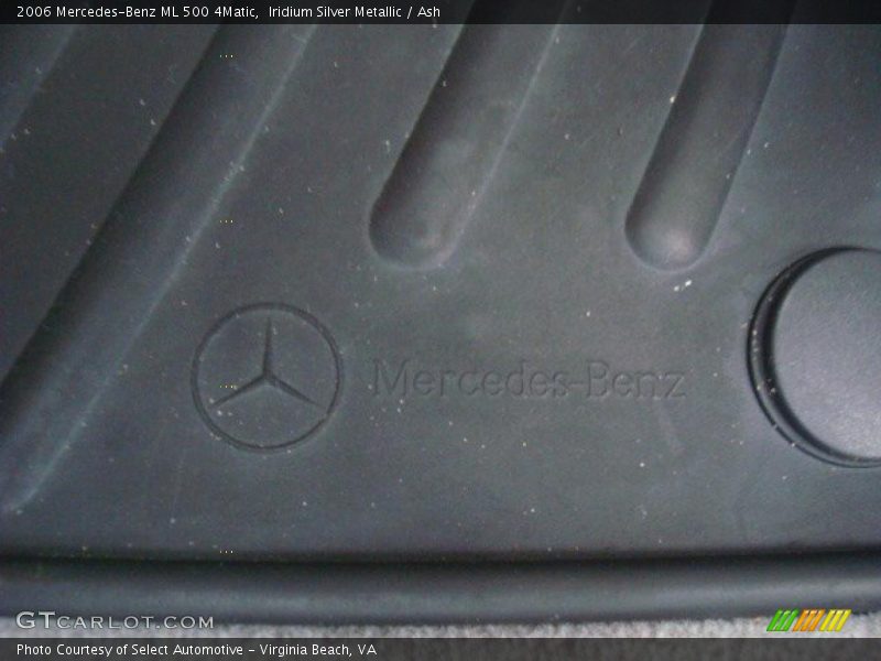 Iridium Silver Metallic / Ash 2006 Mercedes-Benz ML 500 4Matic
