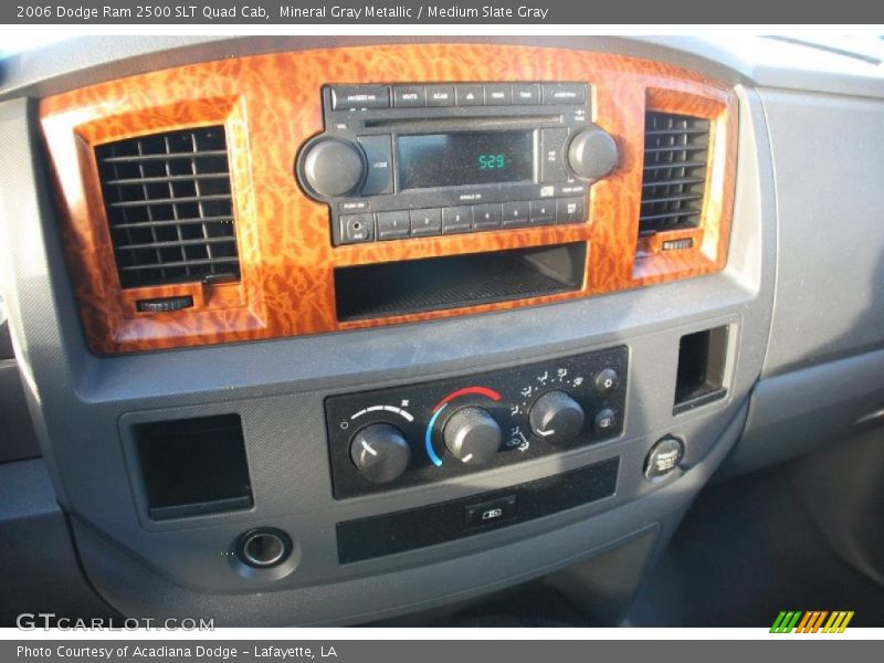 Controls of 2006 Ram 2500 SLT Quad Cab