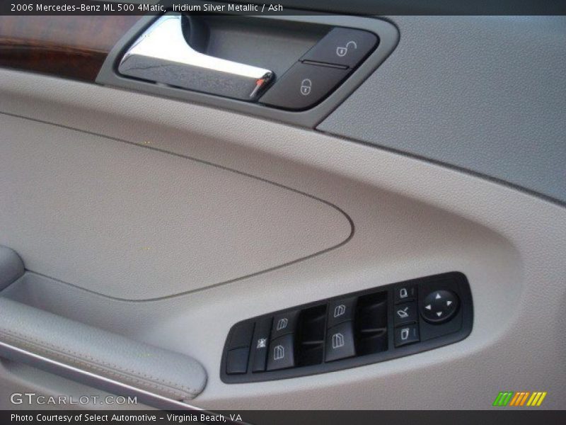 Iridium Silver Metallic / Ash 2006 Mercedes-Benz ML 500 4Matic