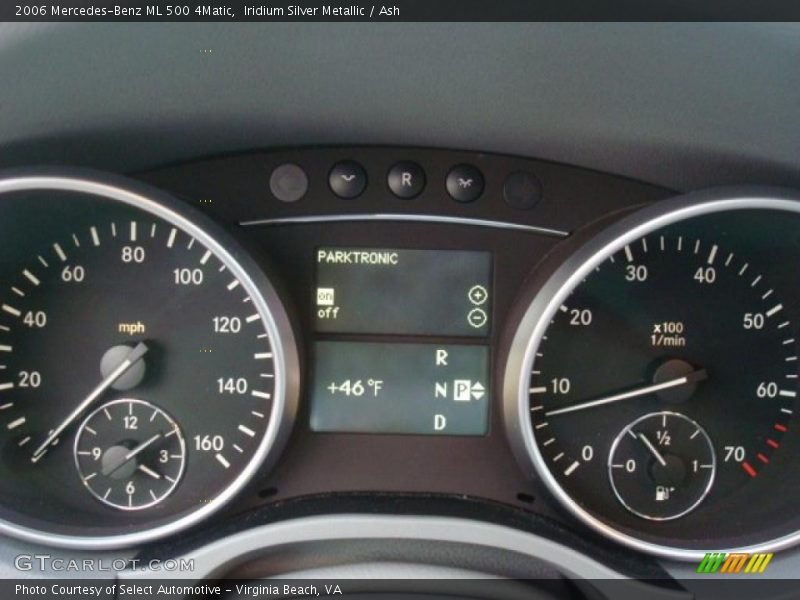 Iridium Silver Metallic / Ash 2006 Mercedes-Benz ML 500 4Matic