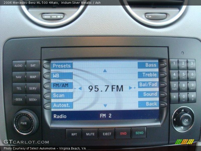 Iridium Silver Metallic / Ash 2006 Mercedes-Benz ML 500 4Matic