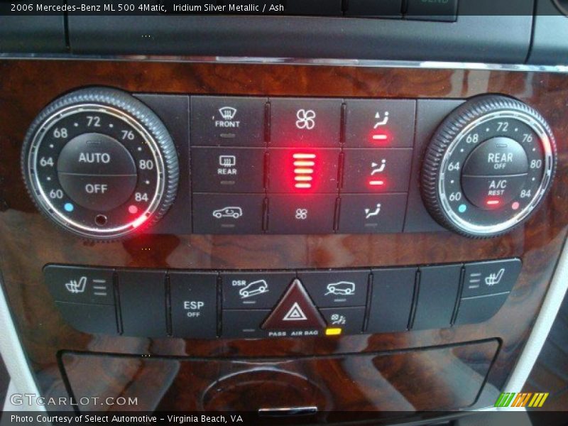 Iridium Silver Metallic / Ash 2006 Mercedes-Benz ML 500 4Matic