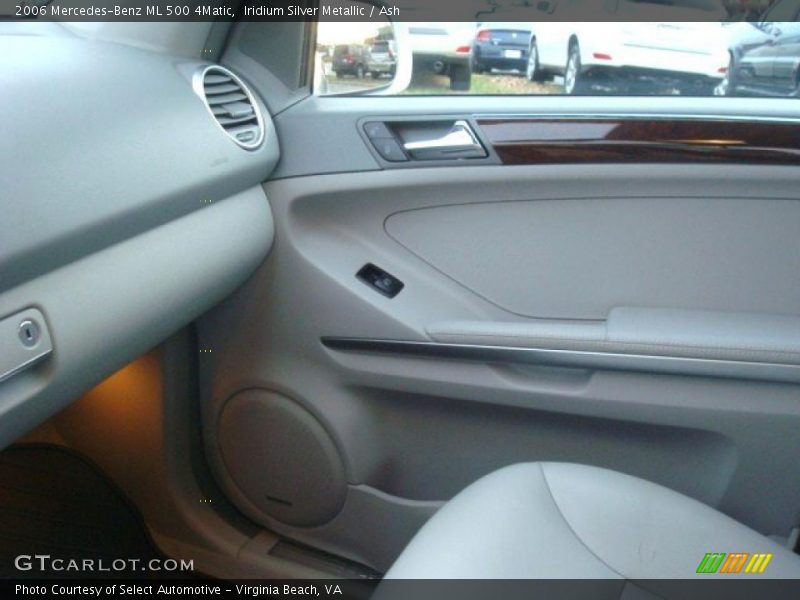 Iridium Silver Metallic / Ash 2006 Mercedes-Benz ML 500 4Matic