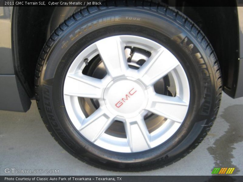 Cyber Gray Metallic / Jet Black 2011 GMC Terrain SLE