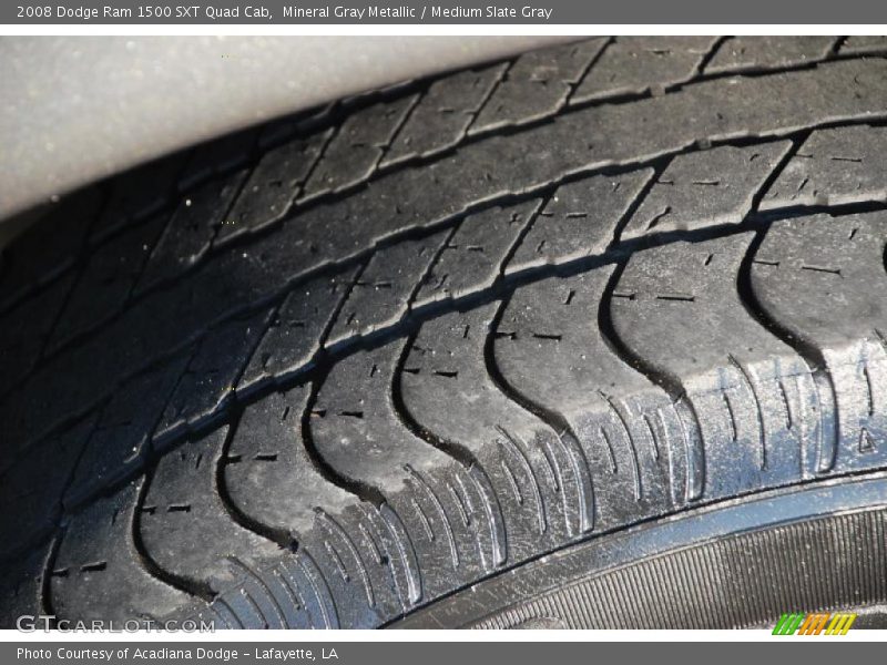 Mineral Gray Metallic / Medium Slate Gray 2008 Dodge Ram 1500 SXT Quad Cab