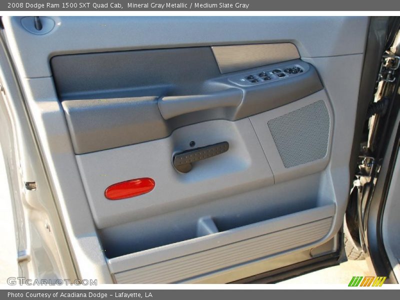 Mineral Gray Metallic / Medium Slate Gray 2008 Dodge Ram 1500 SXT Quad Cab