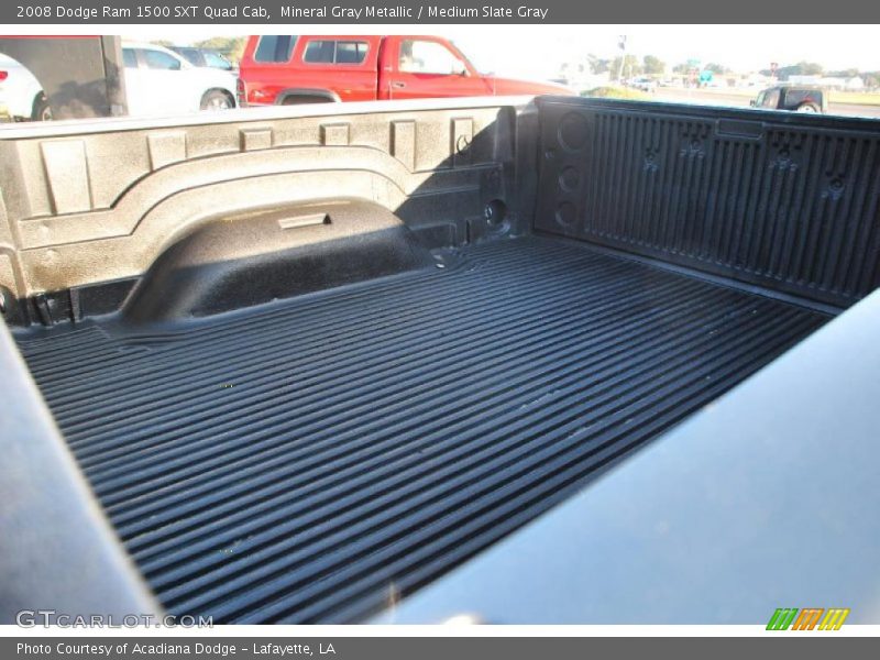 Mineral Gray Metallic / Medium Slate Gray 2008 Dodge Ram 1500 SXT Quad Cab