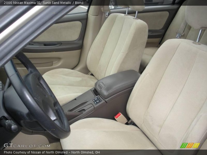 Sunlit Sand Metallic / Blond 2000 Nissan Maxima SE