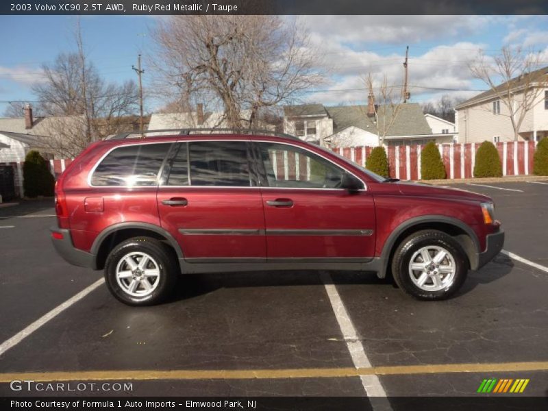  2003 XC90 2.5T AWD Ruby Red Metallic